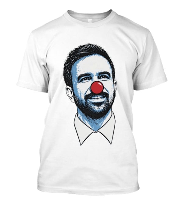 Zohran Mamdani Clown Red Nose New York State Assembly T-Shirt