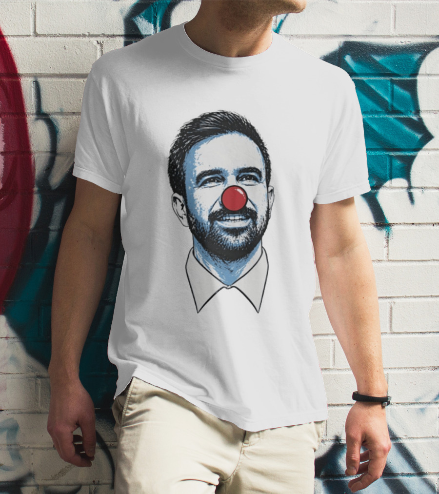 Zohran Mamdani Clown Red Nose New York State Assembly T-Shirt