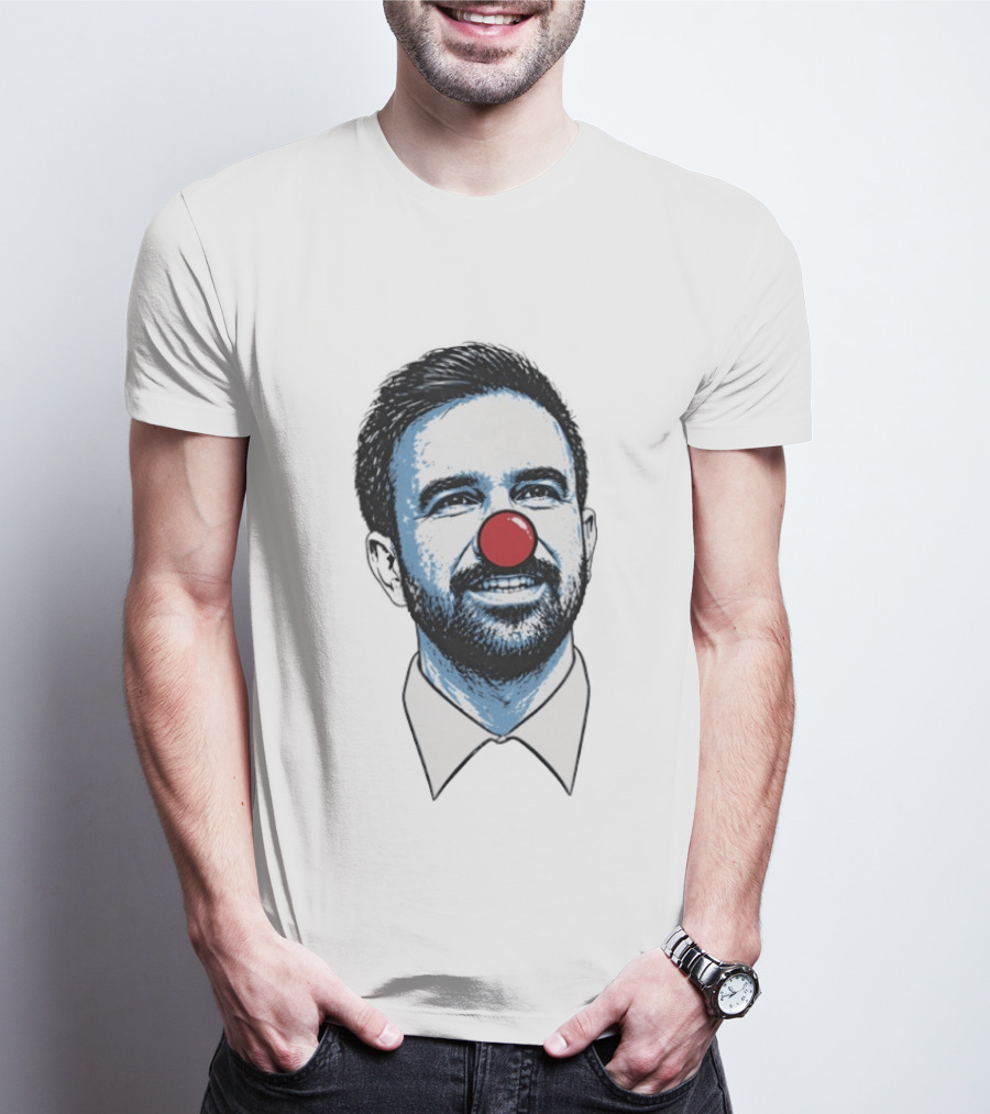 Zohran Mamdani Clown Red Nose New York State Assembly T-Shirt