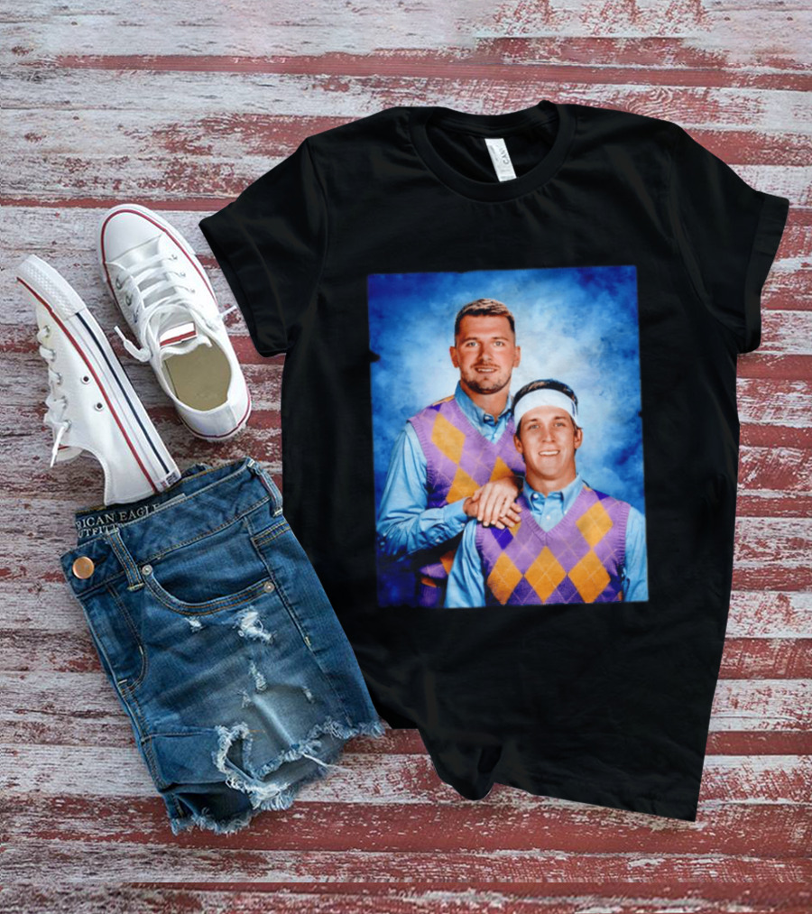 Austin Reaves Luka Doncic Step Brothers T-Shirt