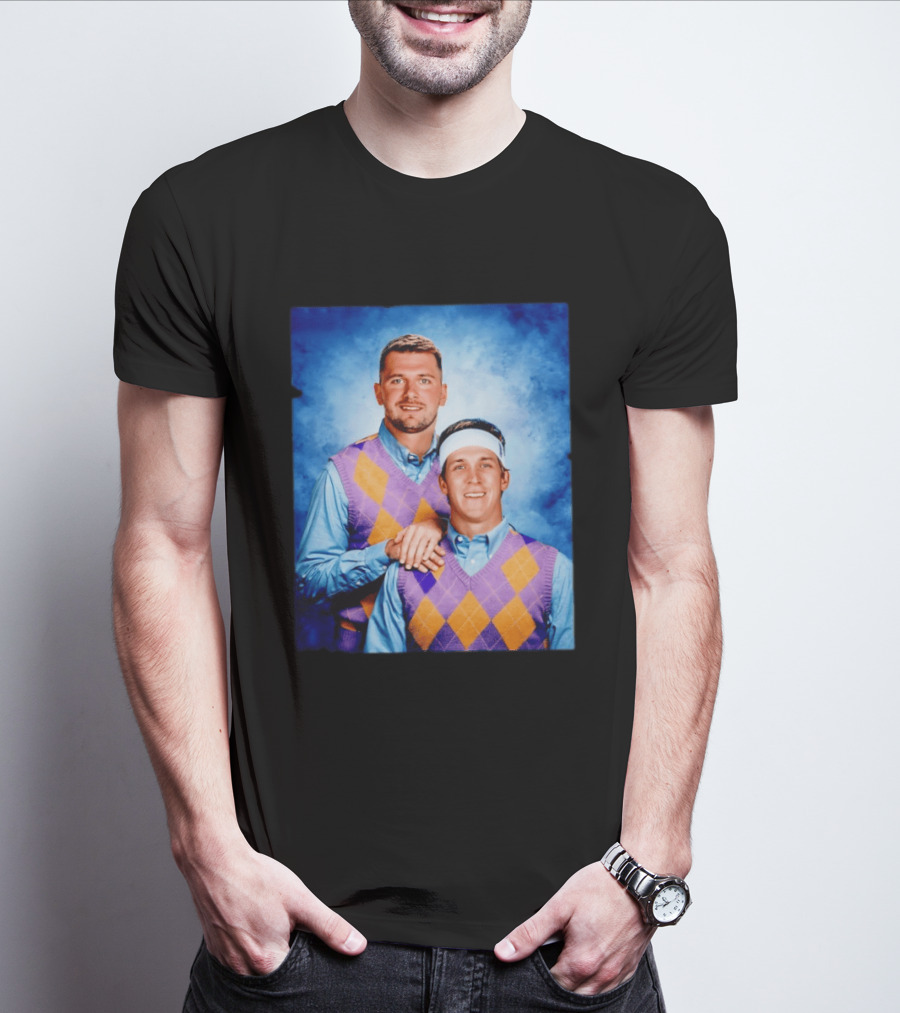 Austin Reaves Luka Doncic Step Brothers T-Shirt