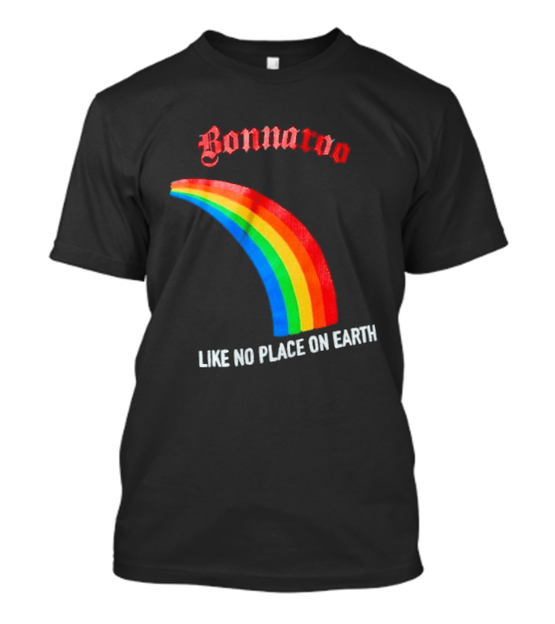 Bonnaroo Rainbow Like No Place On Earth Music Festival T-Shirt
