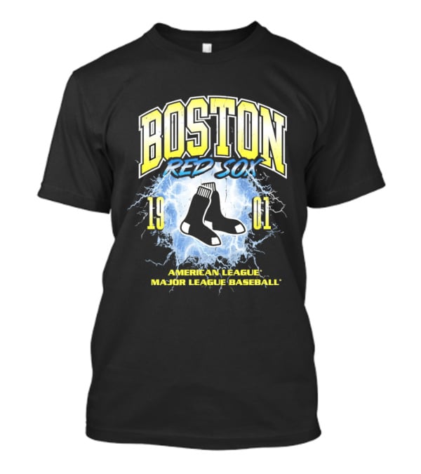 Boston Red Sox 1901 American League Major League Baseball Vintage Retro Sox T-Shirt