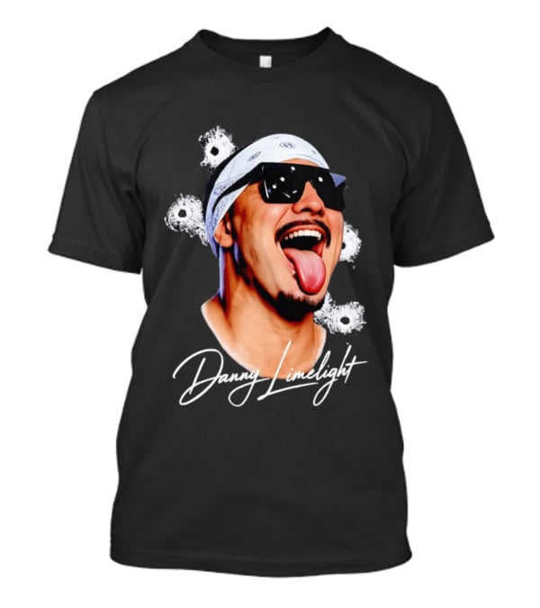 Danny Limelight Wrestling AEW Bandana And Sunglasses T-Shirt