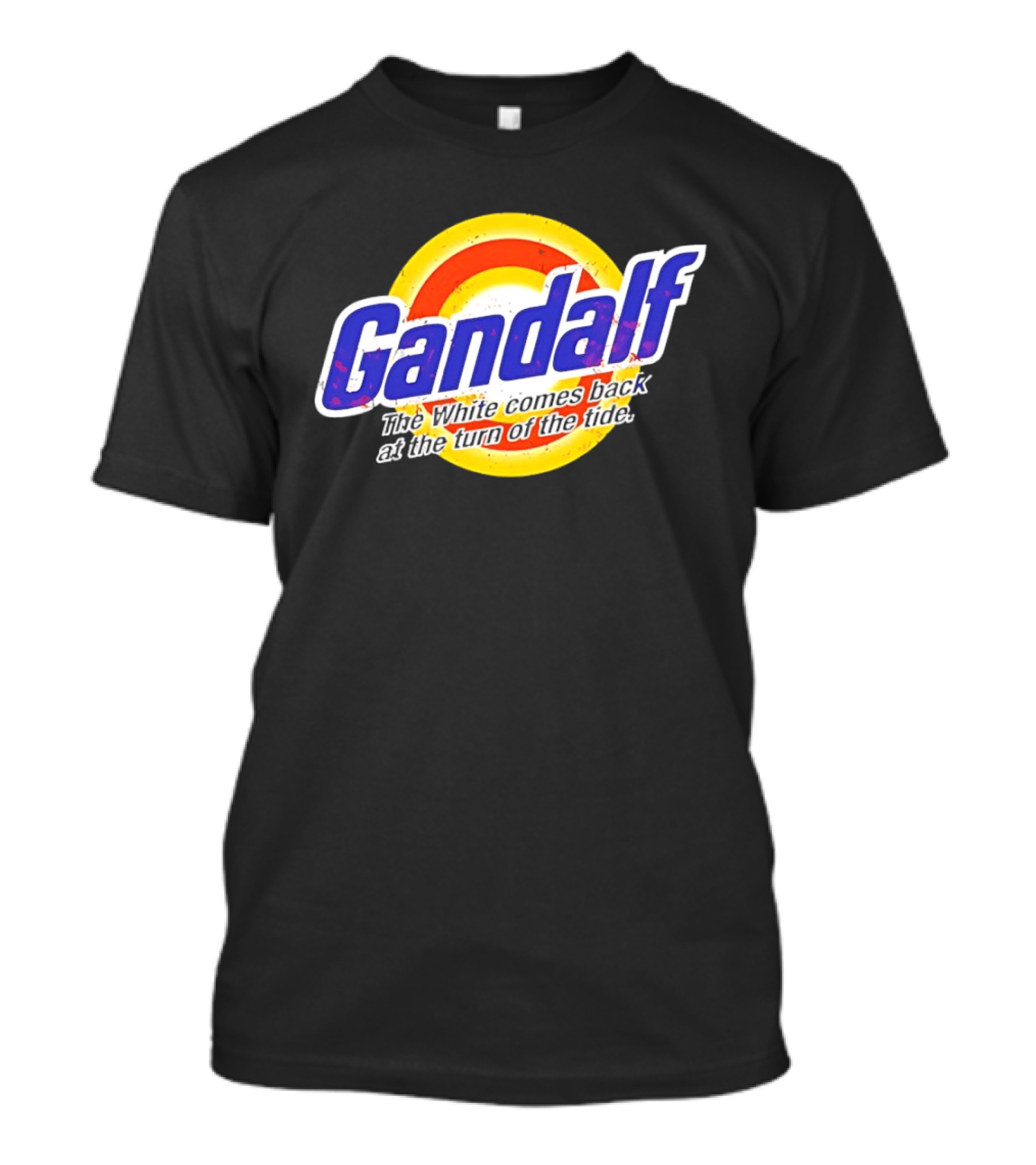 Gandalf The White Comes Back At The Turn Of The Tide T-Shirt