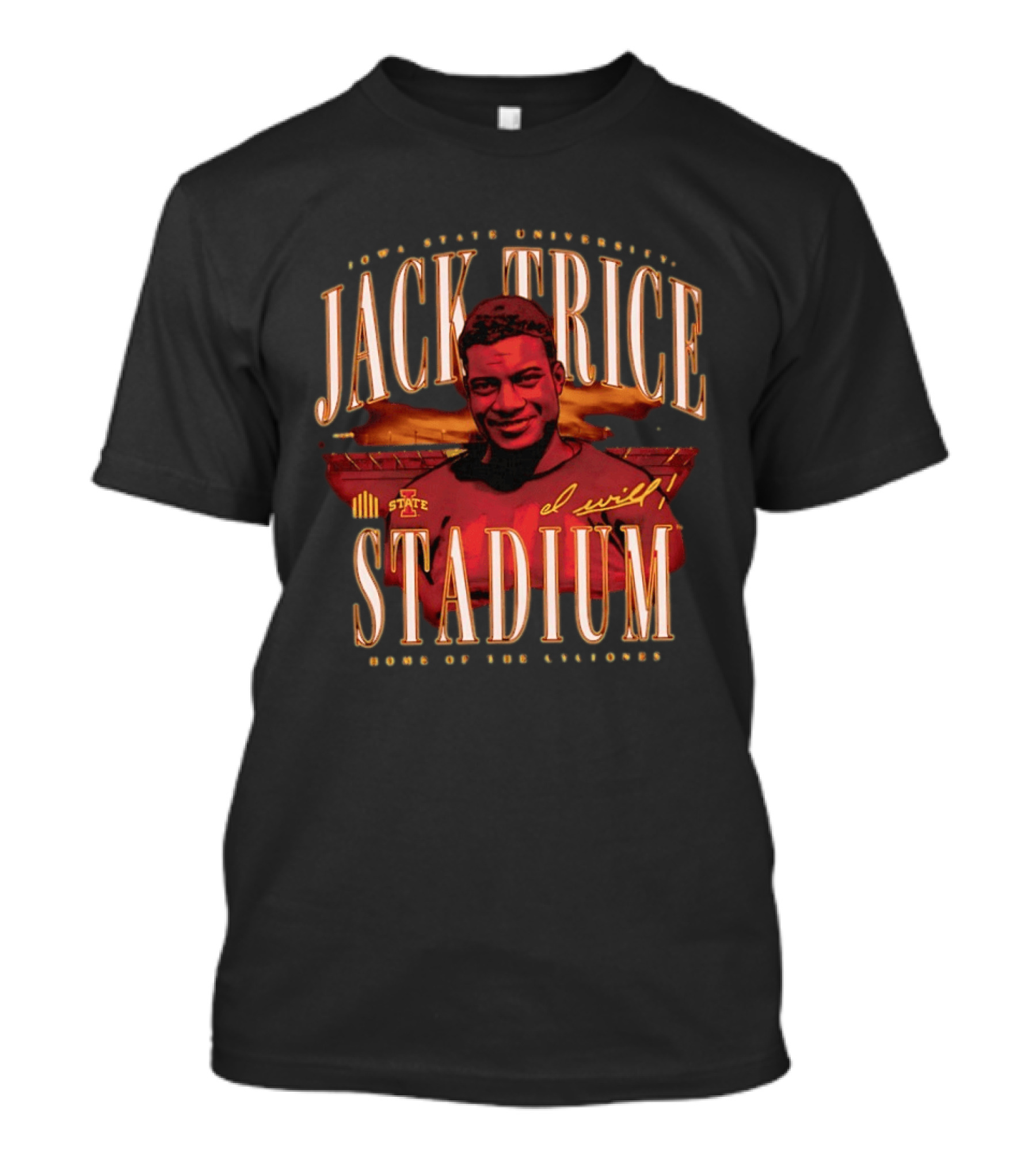 Jack Trice Iowa State Stadium El Will Cyclones T-Shirt