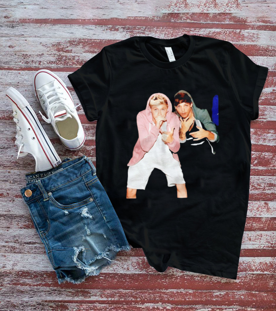 Niall Horan Louis Tomlinson One Direction Pose T-Shirt