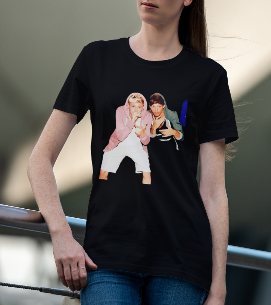 Niall Horan Louis Tomlinson One Direction Pose T-Shirt