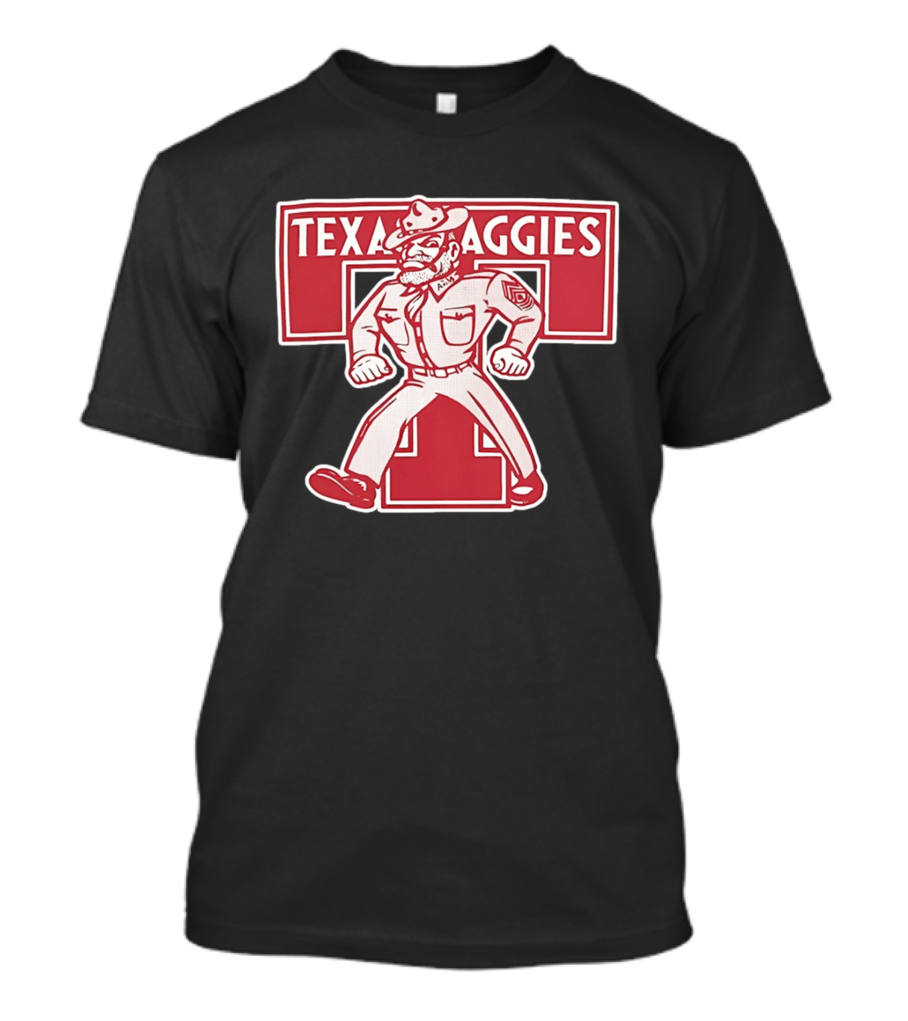 Texas Aggies Reveille Station Old Sarge AMT T-Shirt