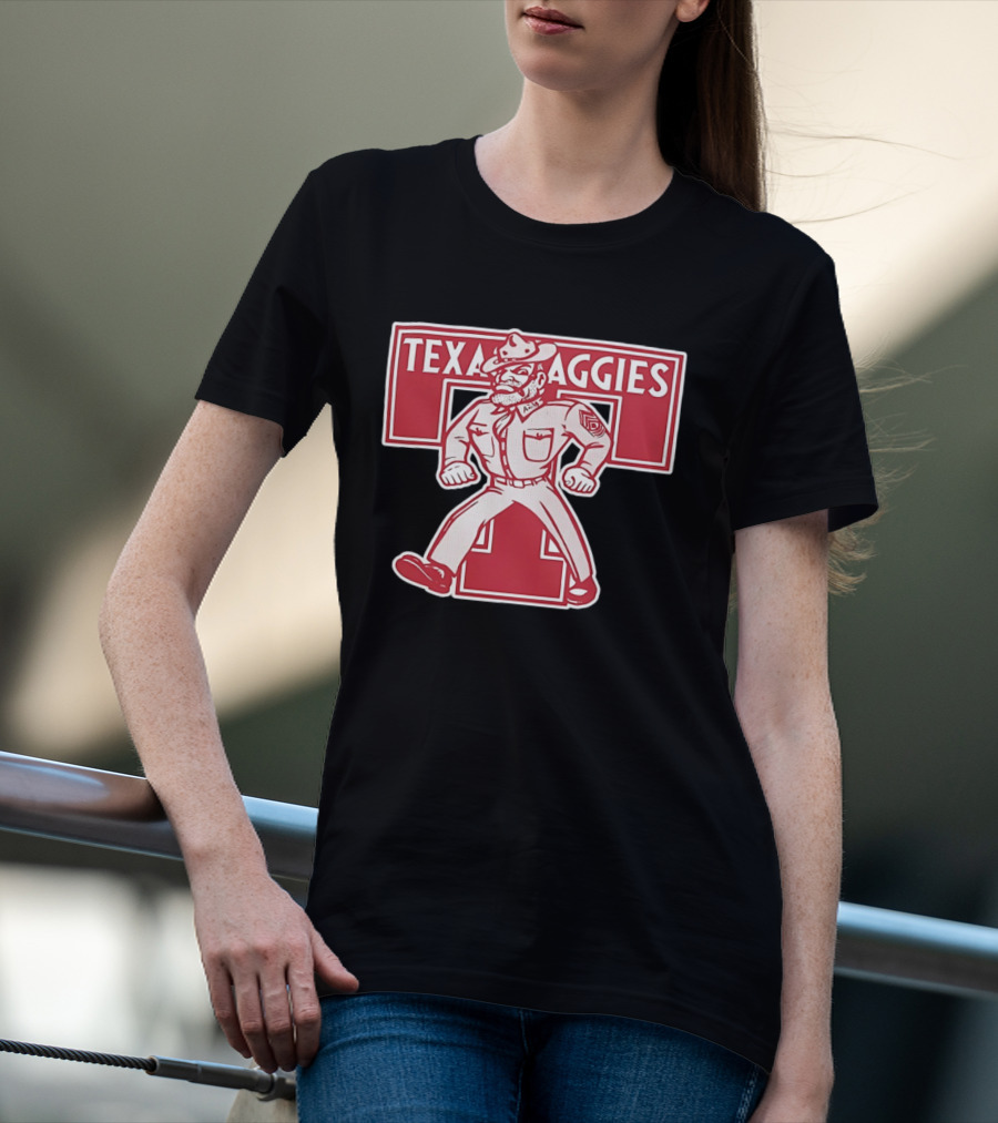 Texas Aggies Reveille Station Old Sarge AMT T-Shirt