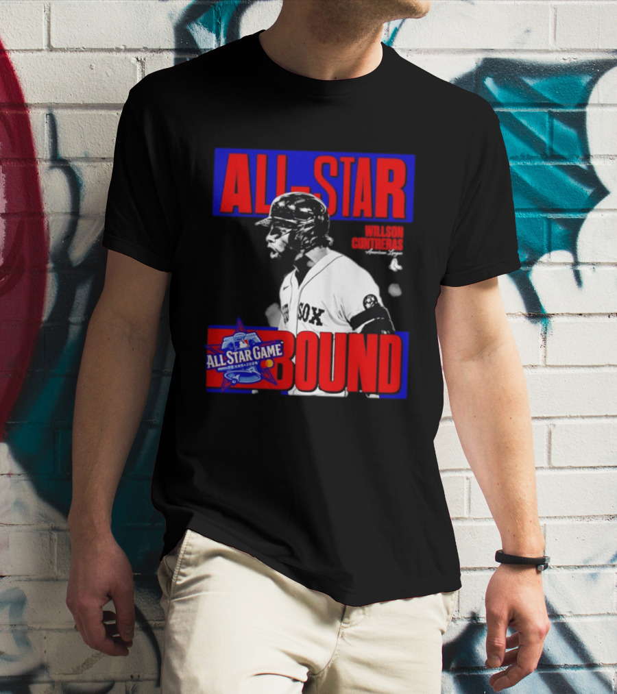All Star Bound 2024 Willson Contreras Texas American League T-Shirt