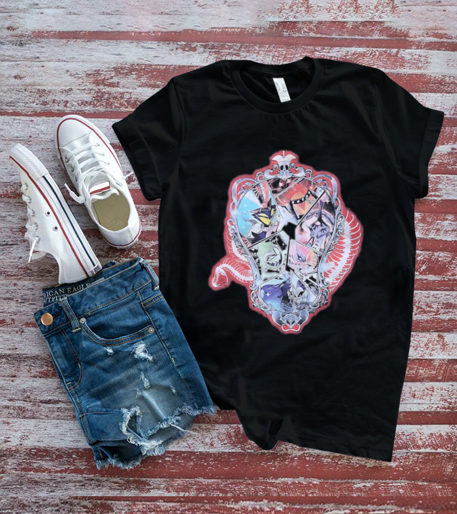 Helluva Boss Seven Deadly Sins Characters T-Shirt