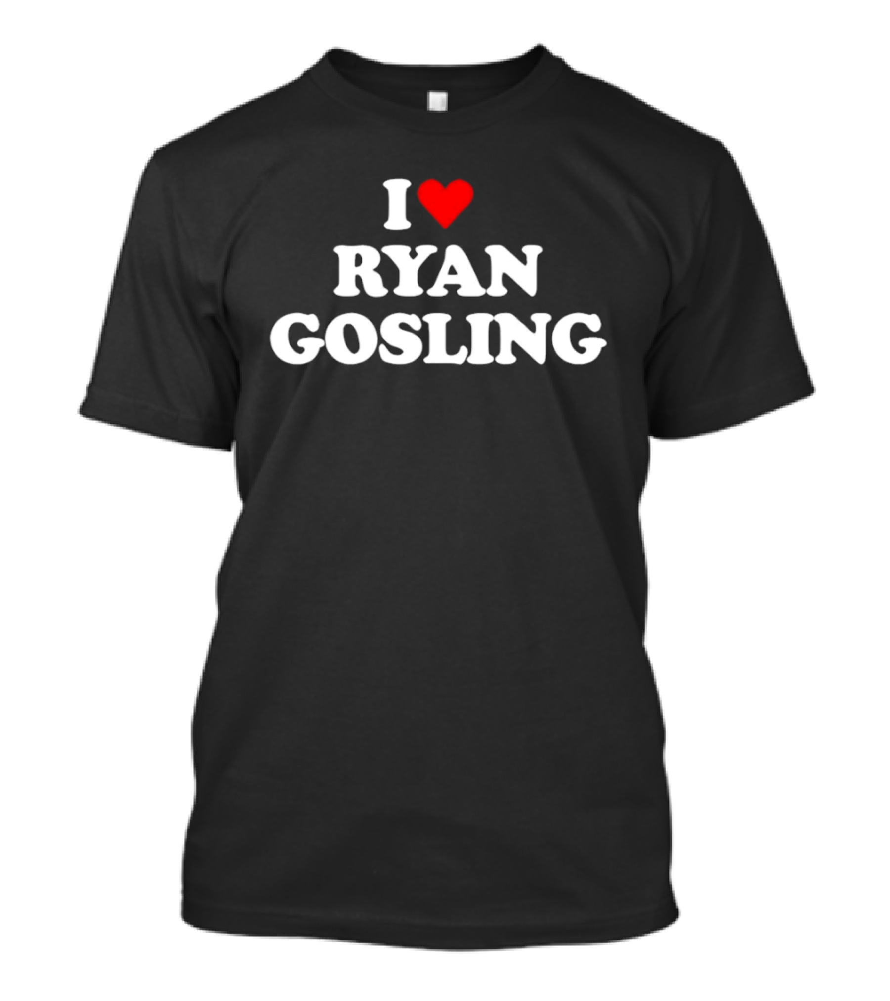 I Heart Ryan Gosling Actor Celebrity Romance Fan T-Shirt
