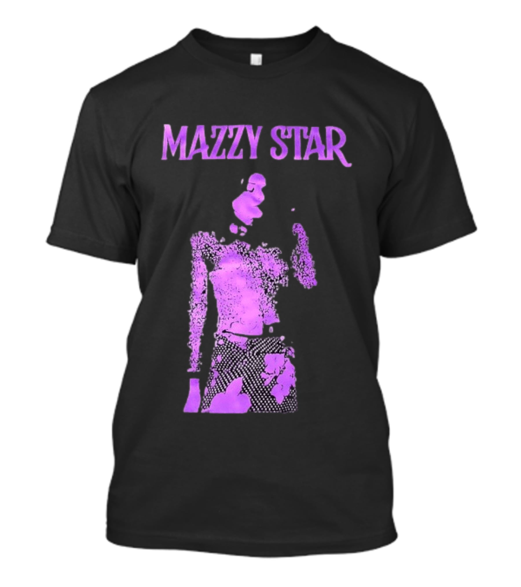 Mazzy Star Hope Sandoval Purple Aesthetic Alternative Rock T-Shirt