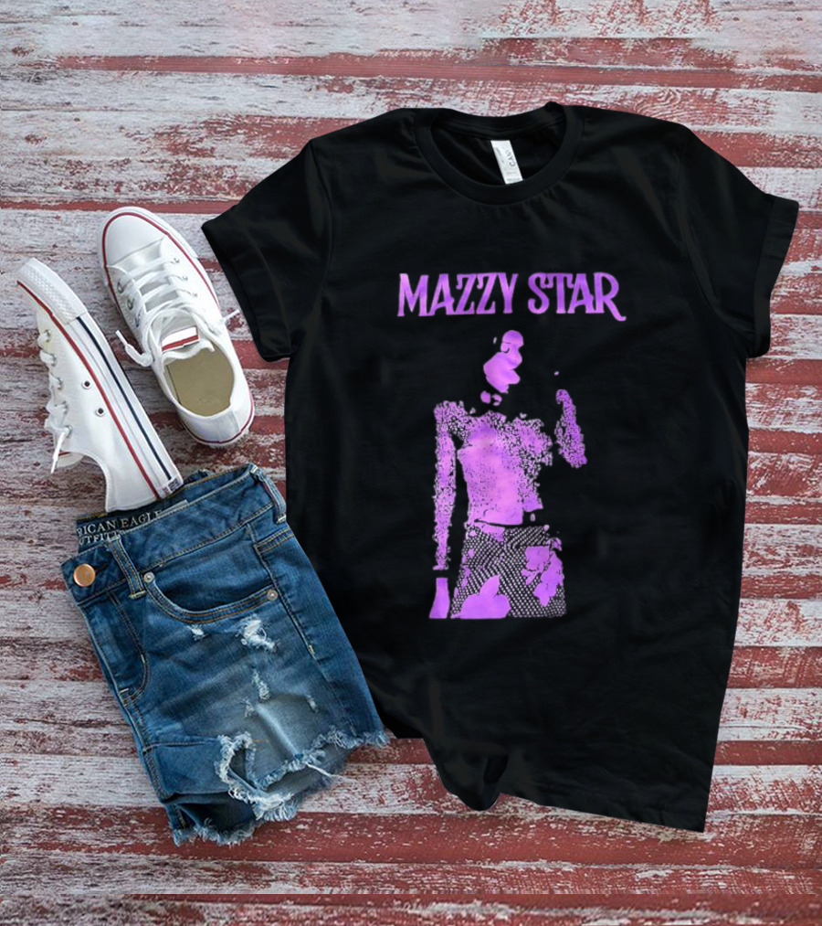 Mazzy Star Hope Sandoval Purple Aesthetic Alternative Rock T-Shirt