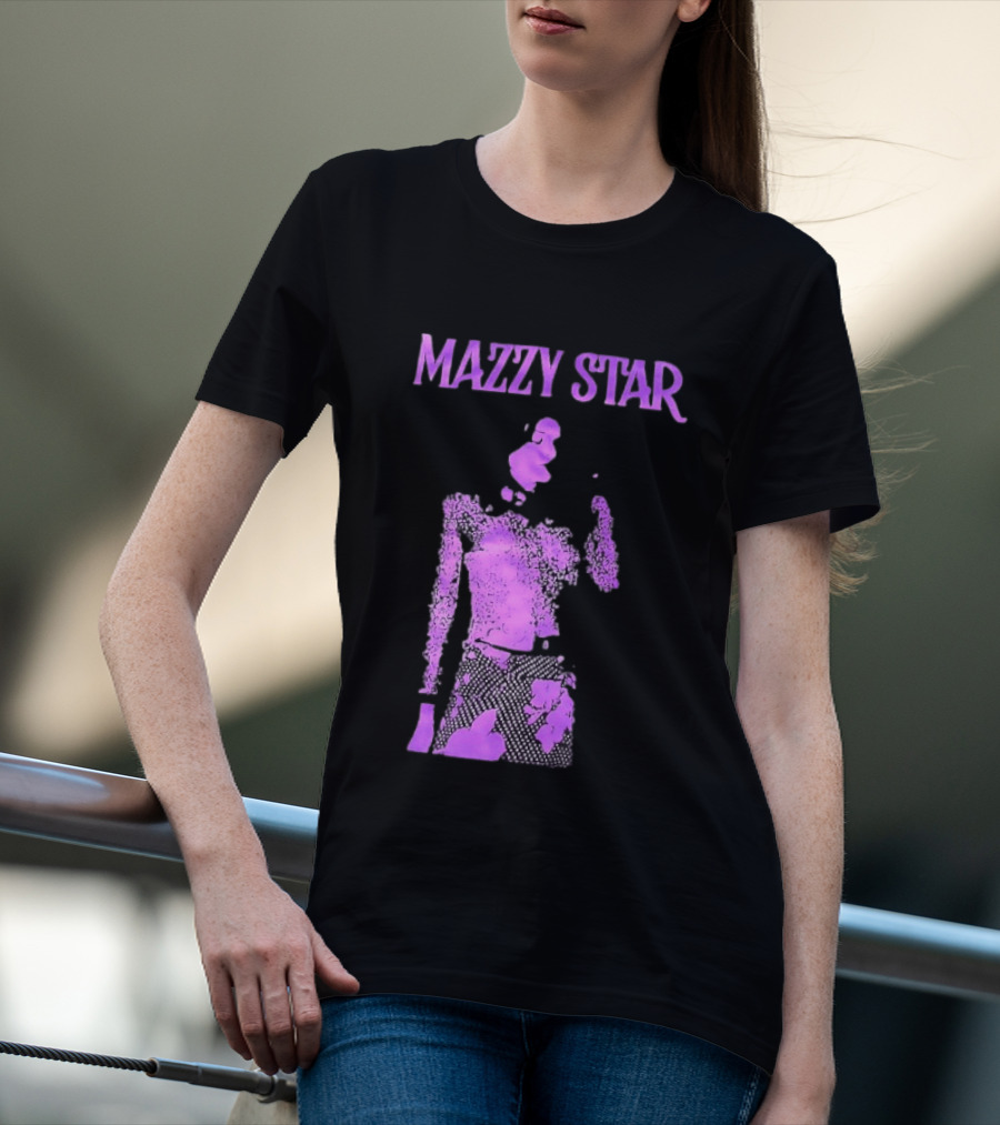 Mazzy Star Hope Sandoval Purple Aesthetic Alternative Rock T-Shirt