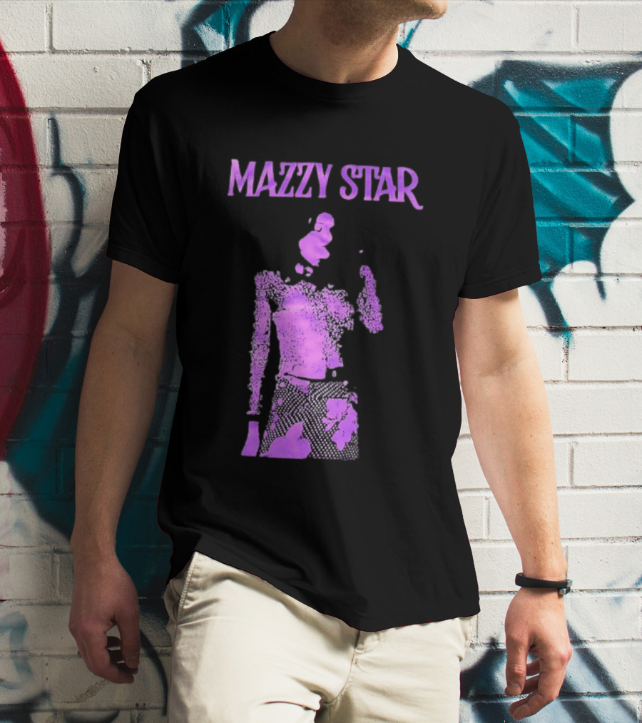 Mazzy Star Hope Sandoval Purple Aesthetic Alternative Rock T-Shirt