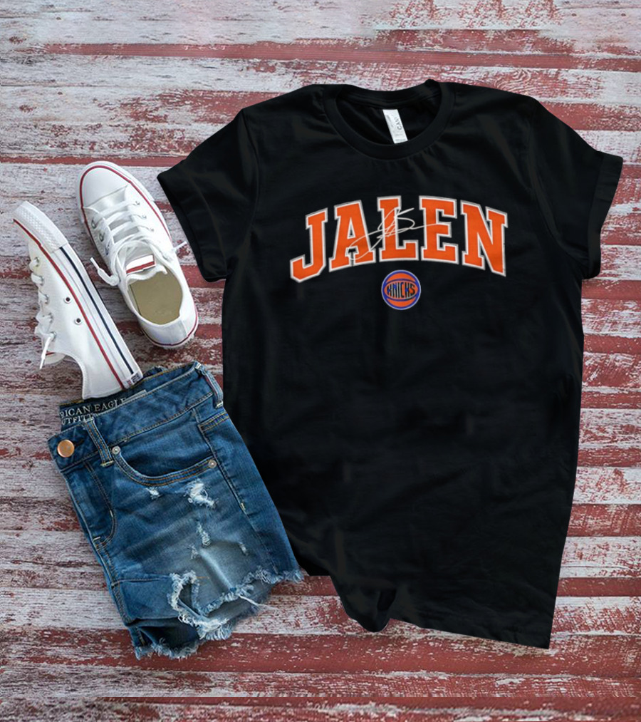 Jalen Brunson New York Knicks NBA Team Knicks Basketball T-Shirt