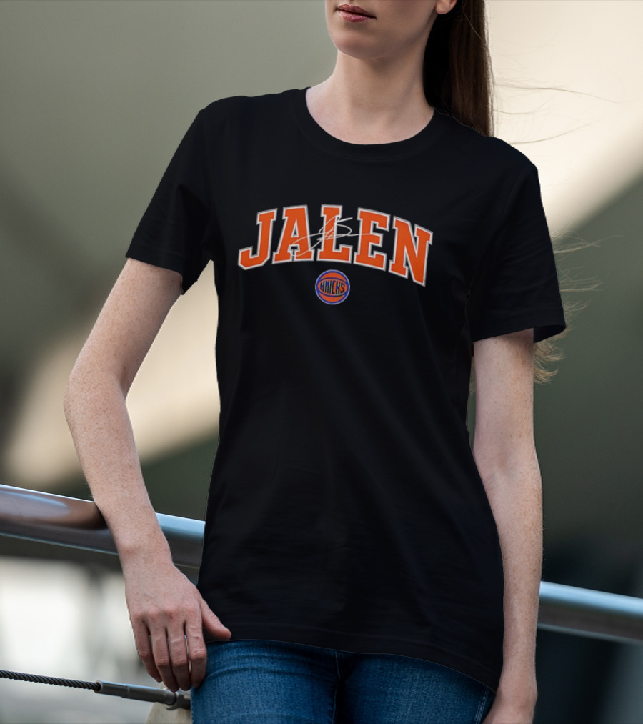 Jalen Brunson New York Knicks NBA Team Knicks Basketball T-Shirt