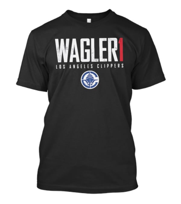 Wagler 1 Los Angeles Clippers NBA Name And Number T-Shirt