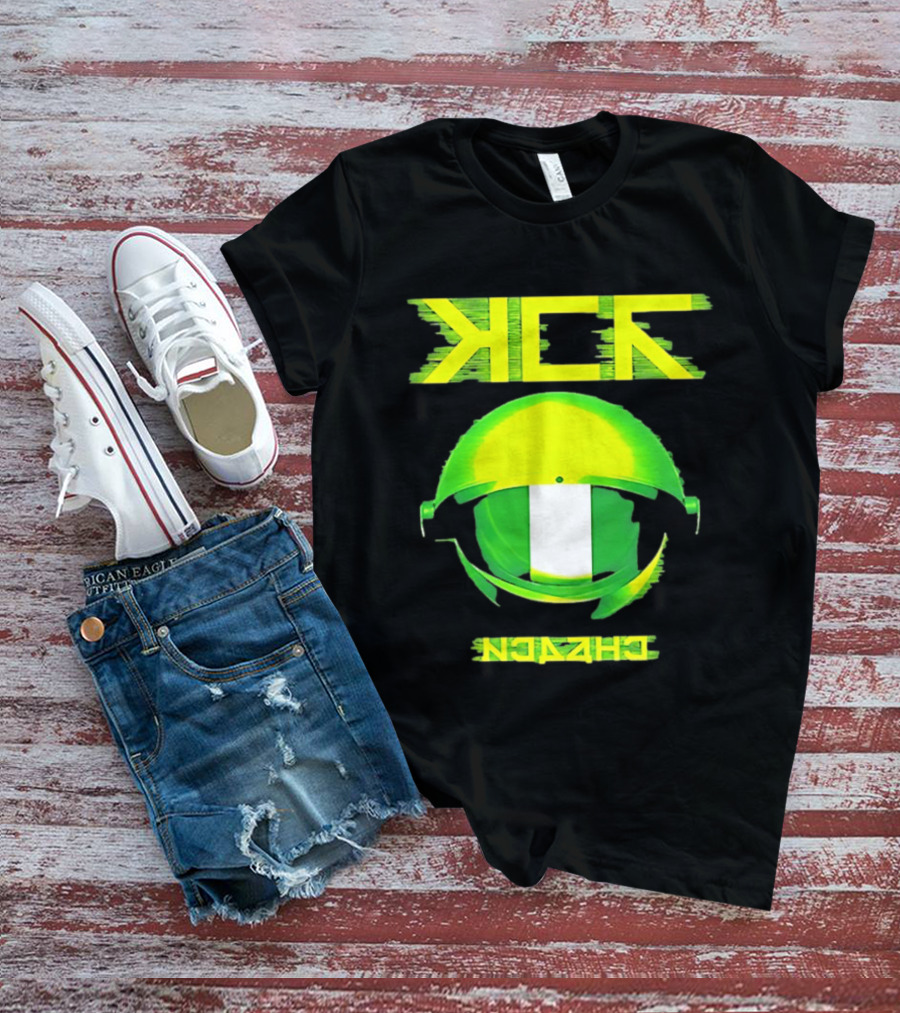 Nigeria Kick Astronaut Helmet Space Nigerian Flag T-Shirt