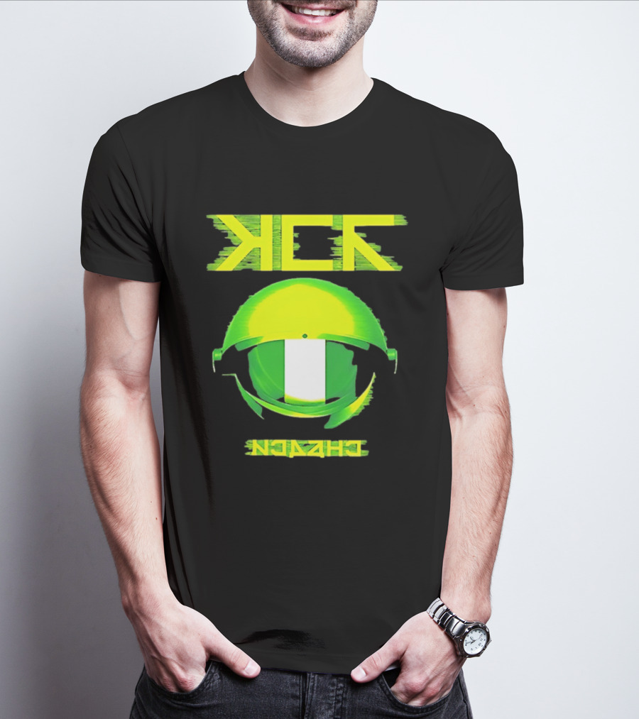 Nigeria Kick Astronaut Helmet Space Nigerian Flag T-Shirt