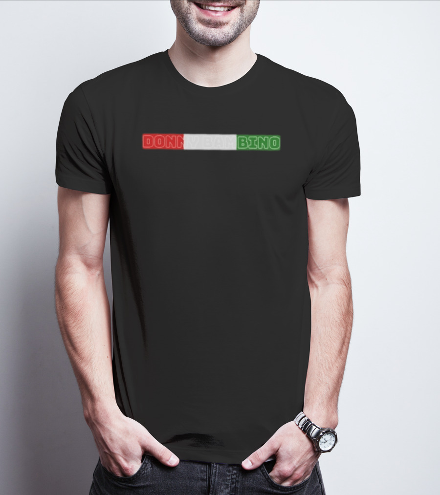 Donny Bambino Italian Flag T-Shirt