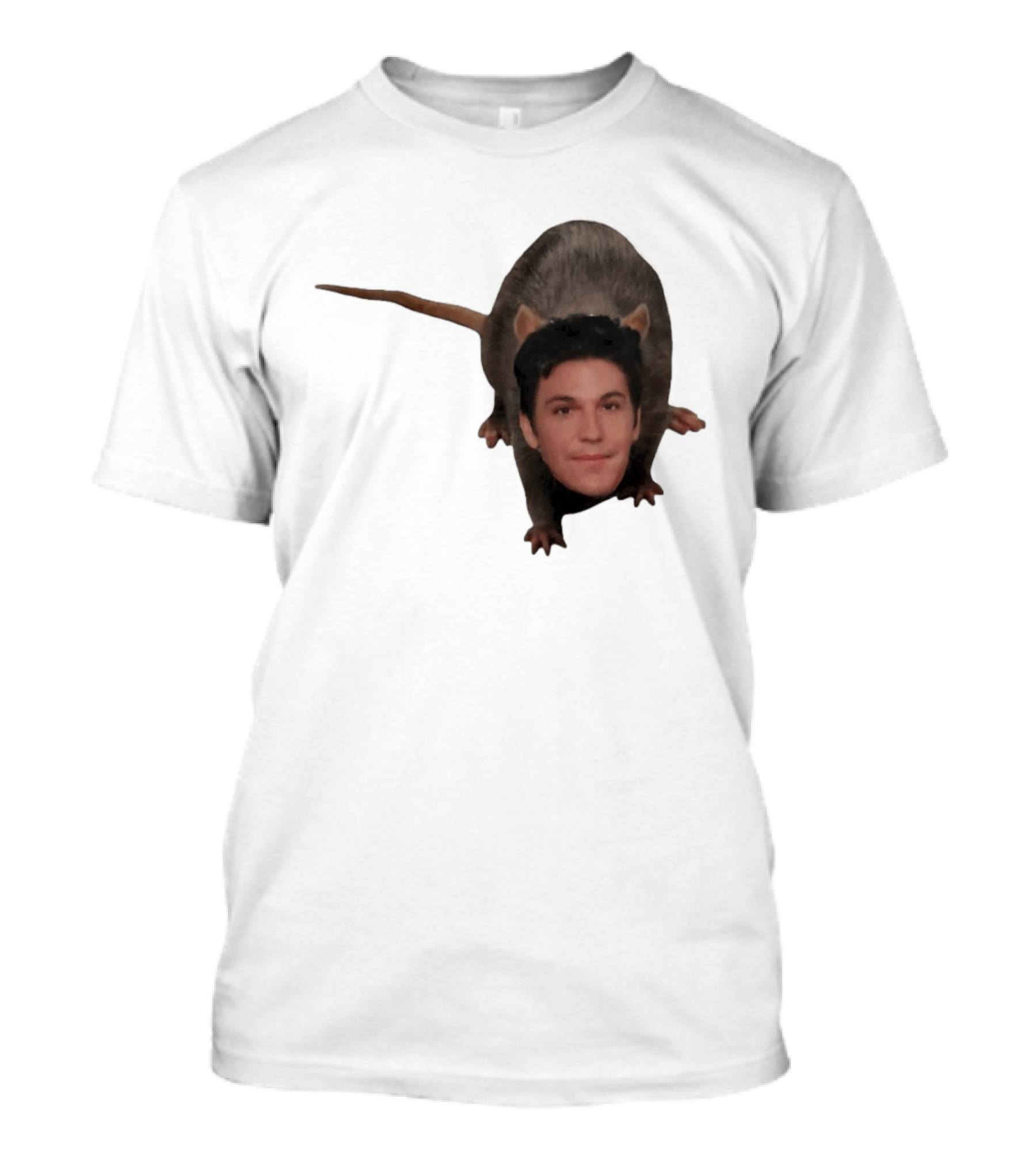 Ben Affleck Rat Meme Face Mashup T-Shirt