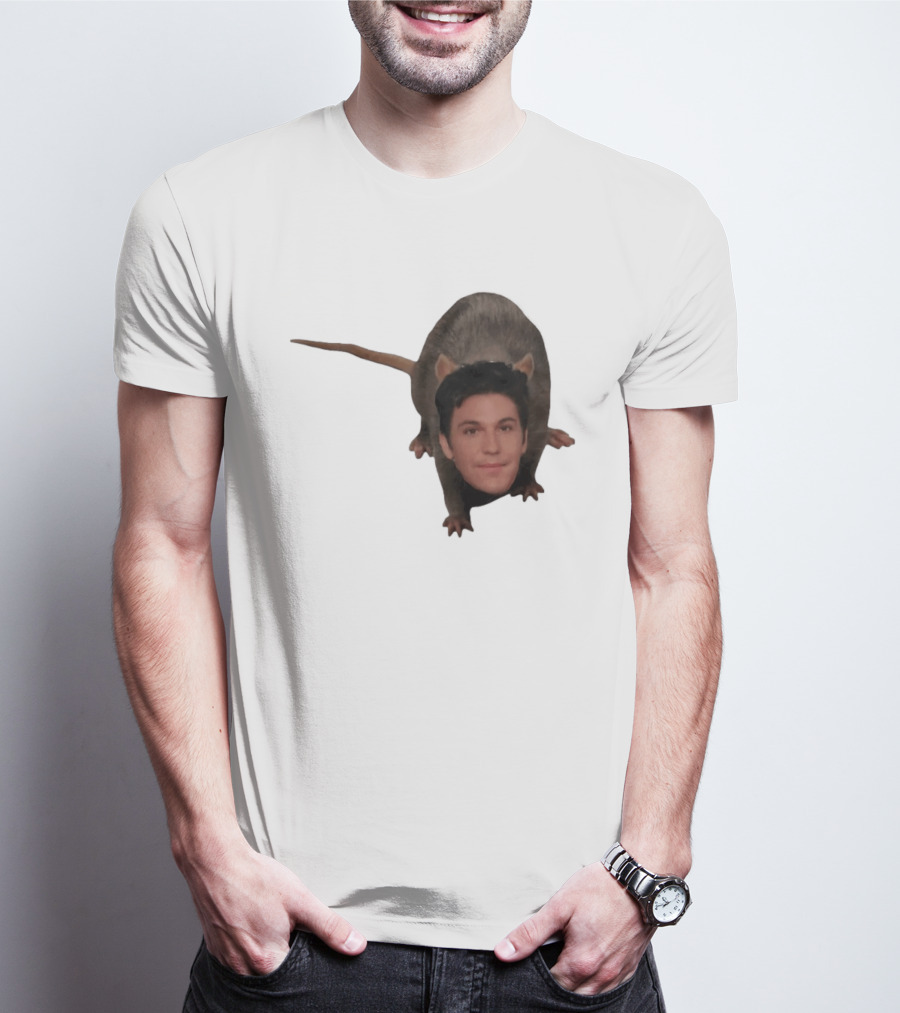 Ben Affleck Rat Meme Face Mashup T-Shirt