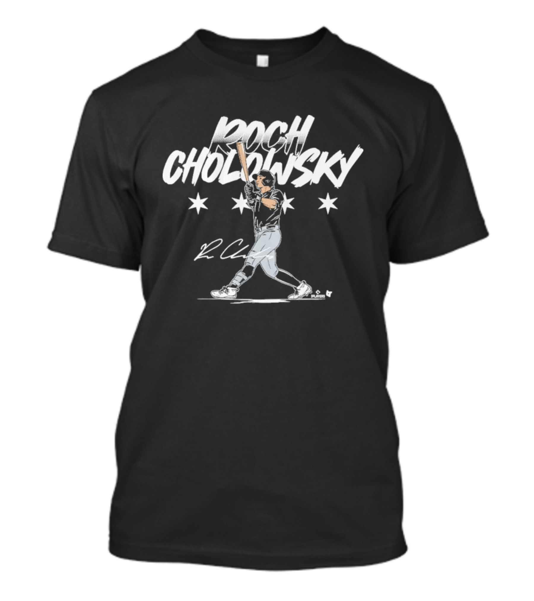 Roch Cholowsky Slugger Signature Swing With Stars And Signature T-Shirt