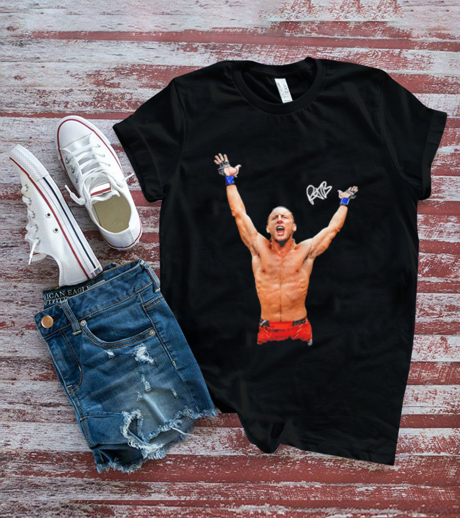 Ryan Hall UFC 2026 Victory Celebration Champion Pose T-Shirt