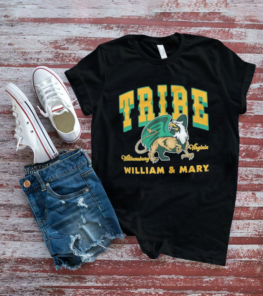 Tribe Williamsburg Virginia William & Mary Griffin T-Shirt