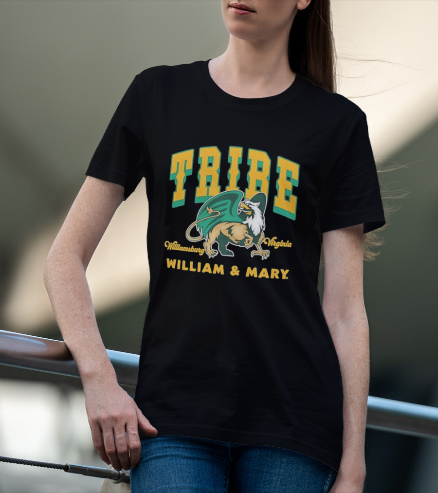 Tribe Williamsburg Virginia William & Mary Griffin T-Shirt