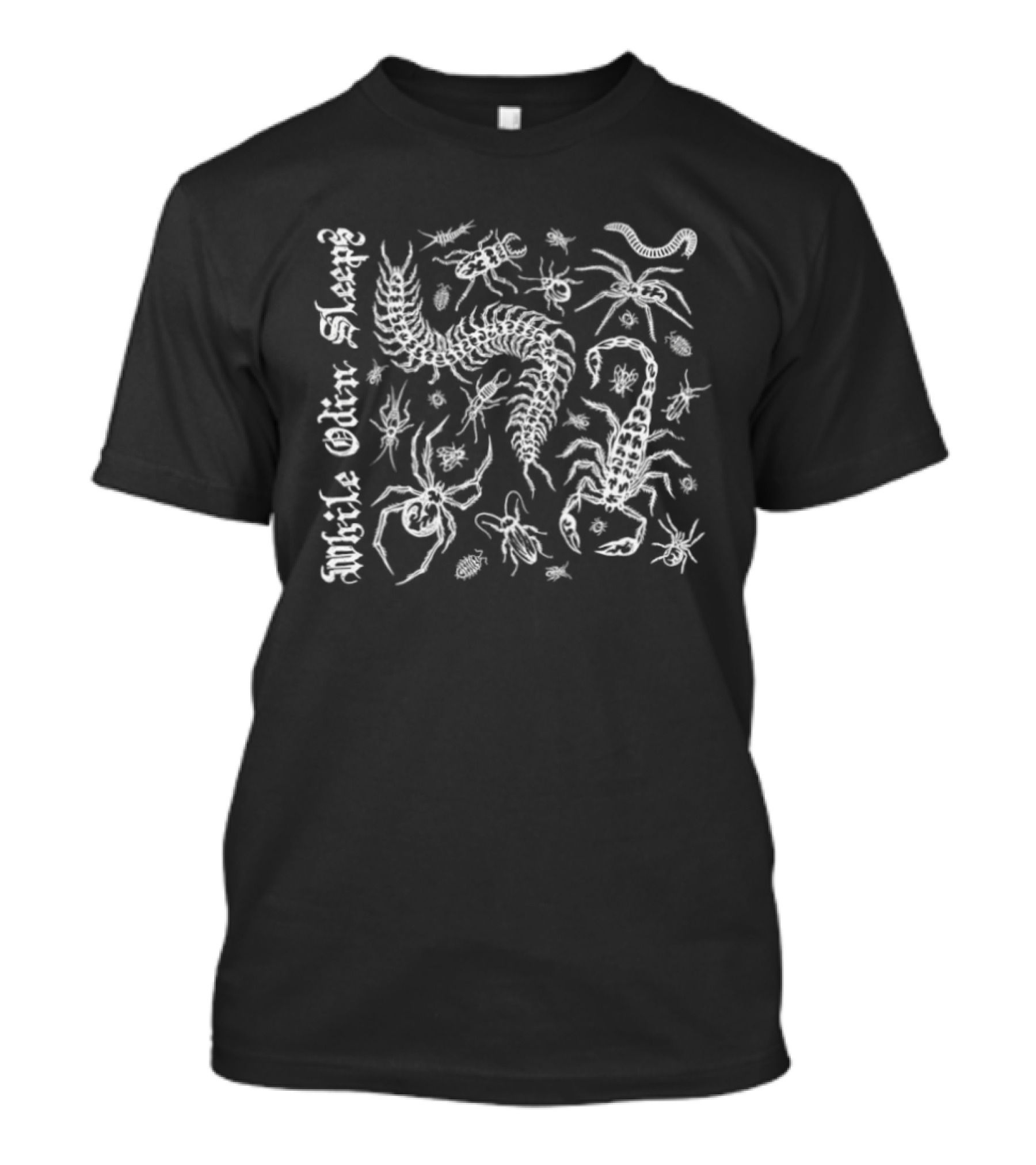 While Odin Sleeps Entomology Gothic Insects T-Shirt