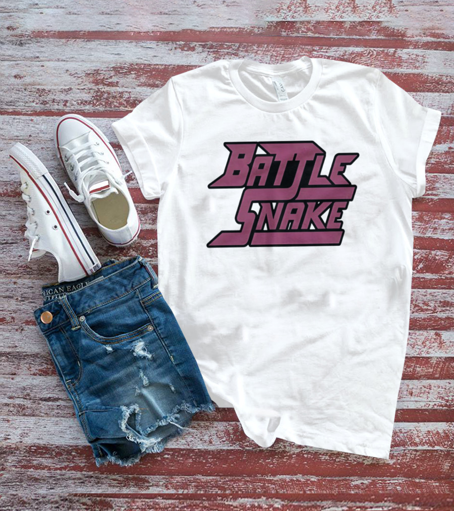 Battle Snake Retro Gaming T-Shirt