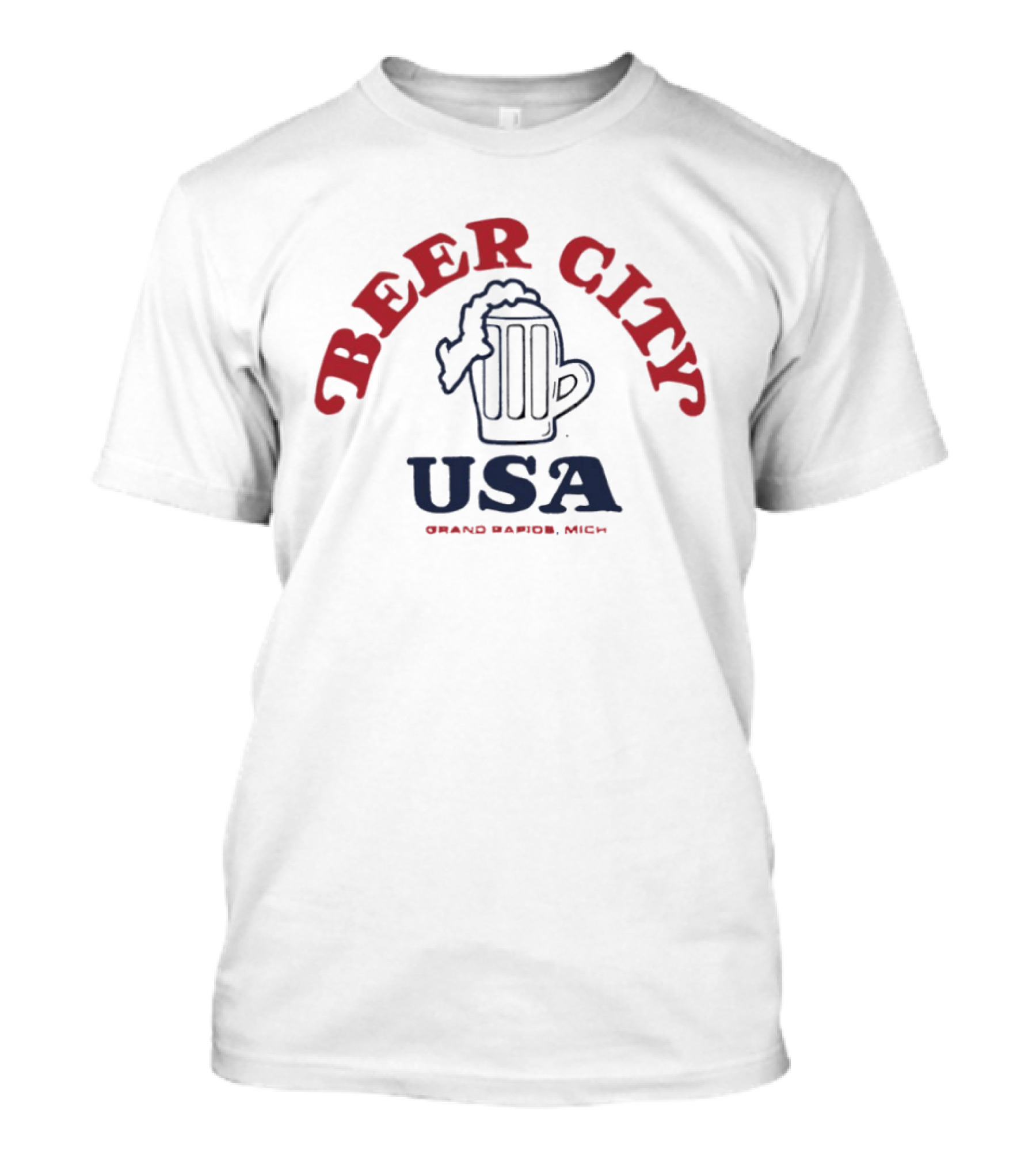 Beer City USA Grand Rapids Michigan Pint T-Shirt