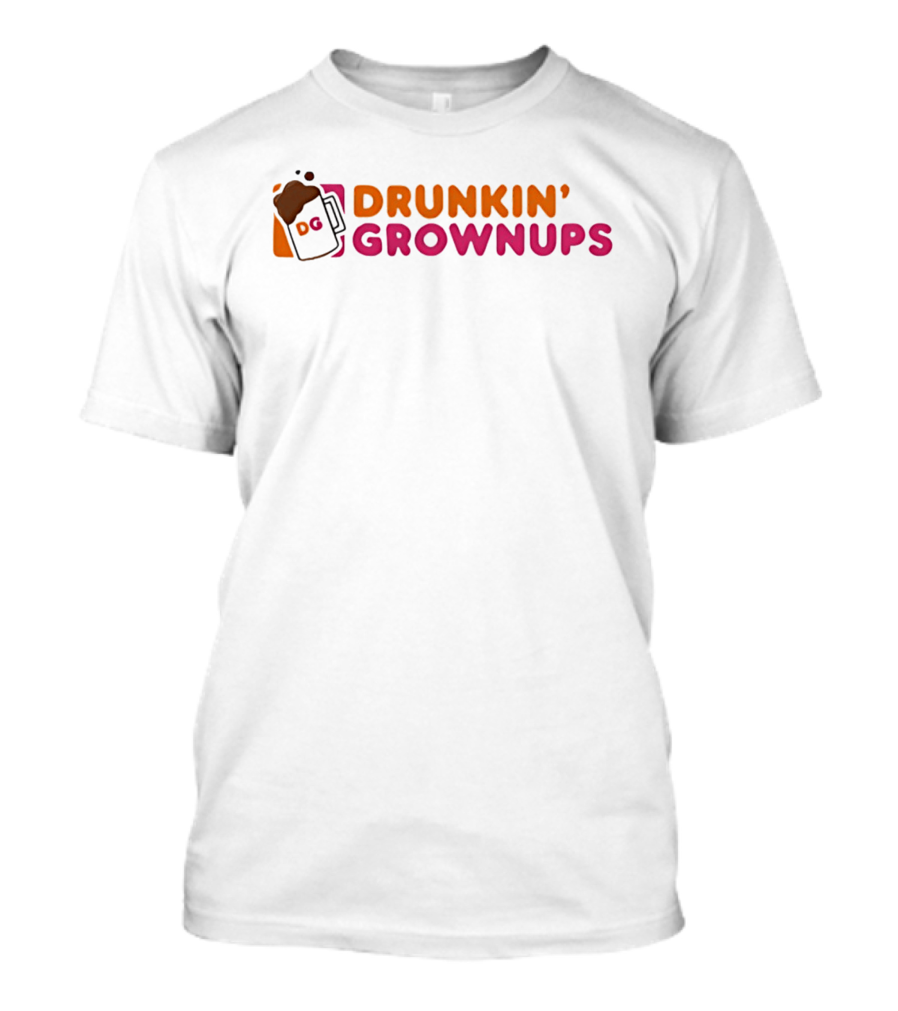 Drunkin Grownups DG Beer Foam Fun T-Shirt