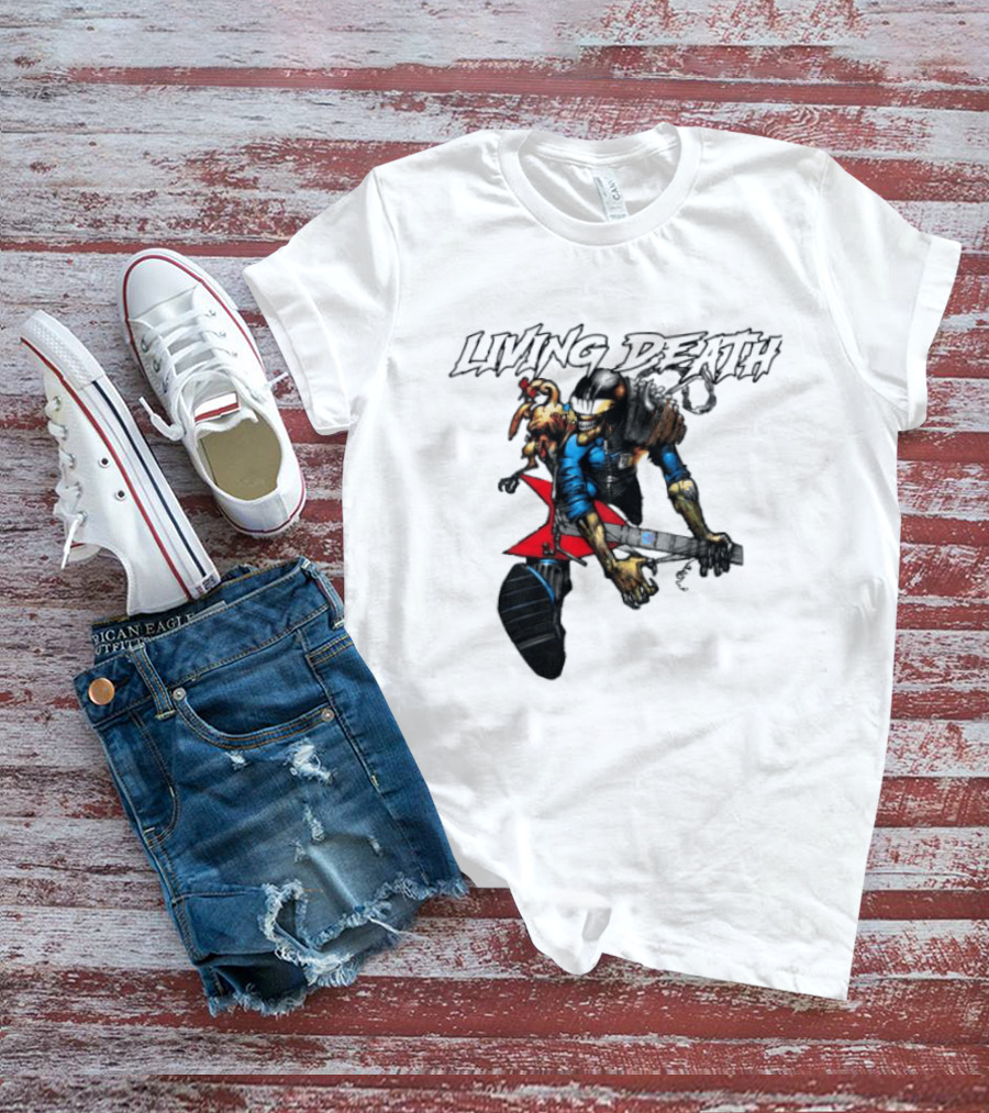 Judge Death Living Death 2000 AD Prison T-Shirt
