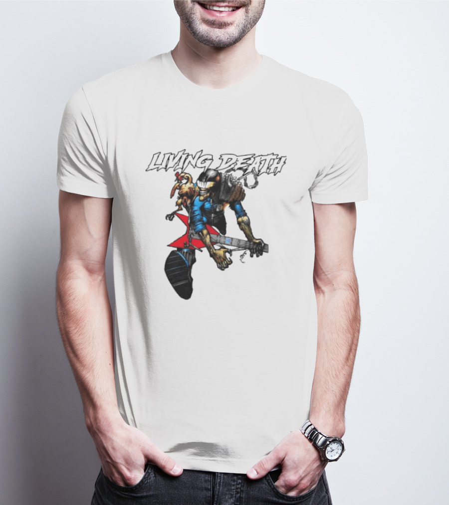 Judge Death Living Death 2000 AD Prison T-Shirt