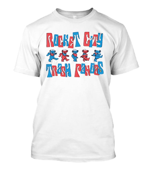 Rocket City Trash Pandas Grateful Dead Dancing Bears T-Shirt