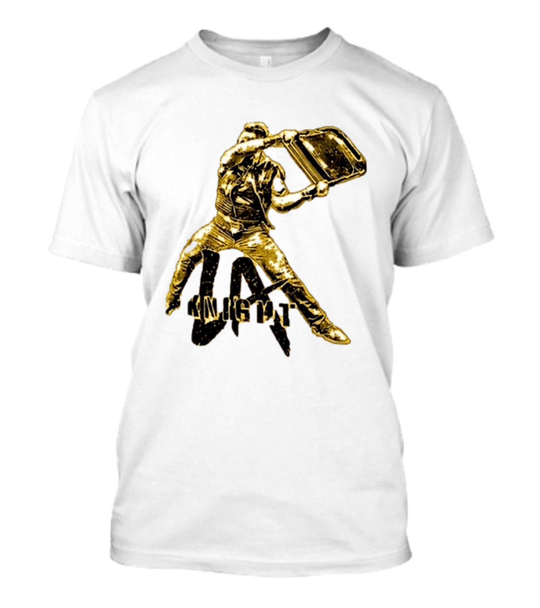 LA Knight Wrestling Iconic Folding Chair Action T-Shirt
