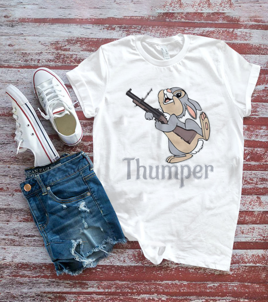 Thumper Rabbit Grenade Launcher Bambi T-Shirt