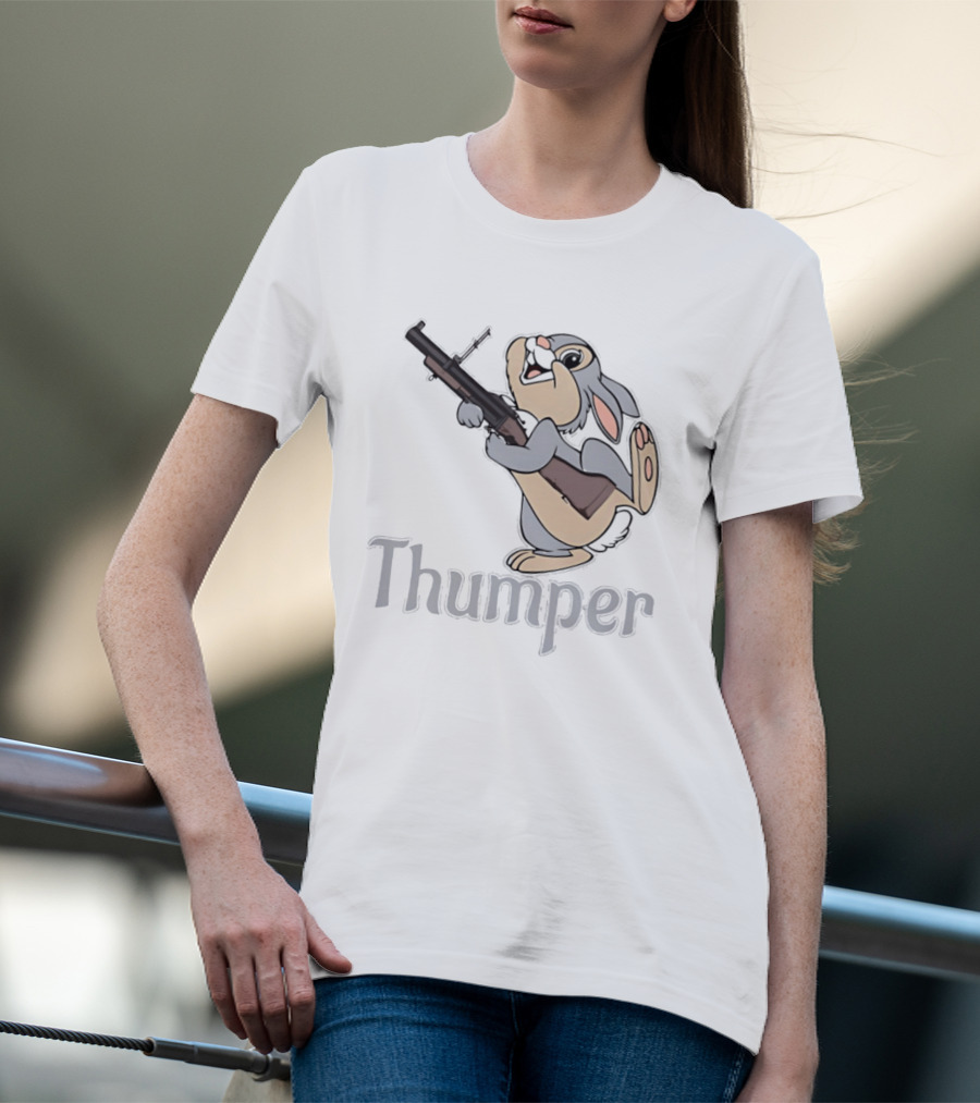 Thumper Rabbit Grenade Launcher Bambi T-Shirt