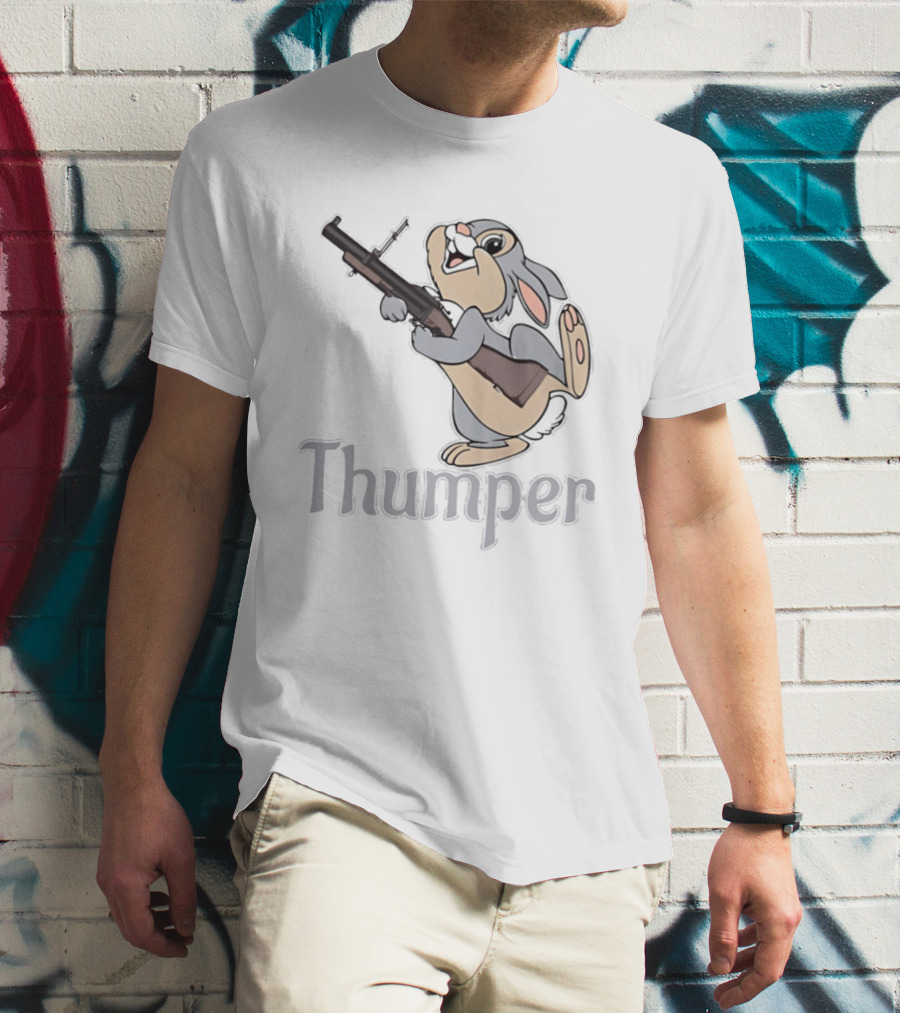 Thumper Rabbit Grenade Launcher Bambi T-Shirt