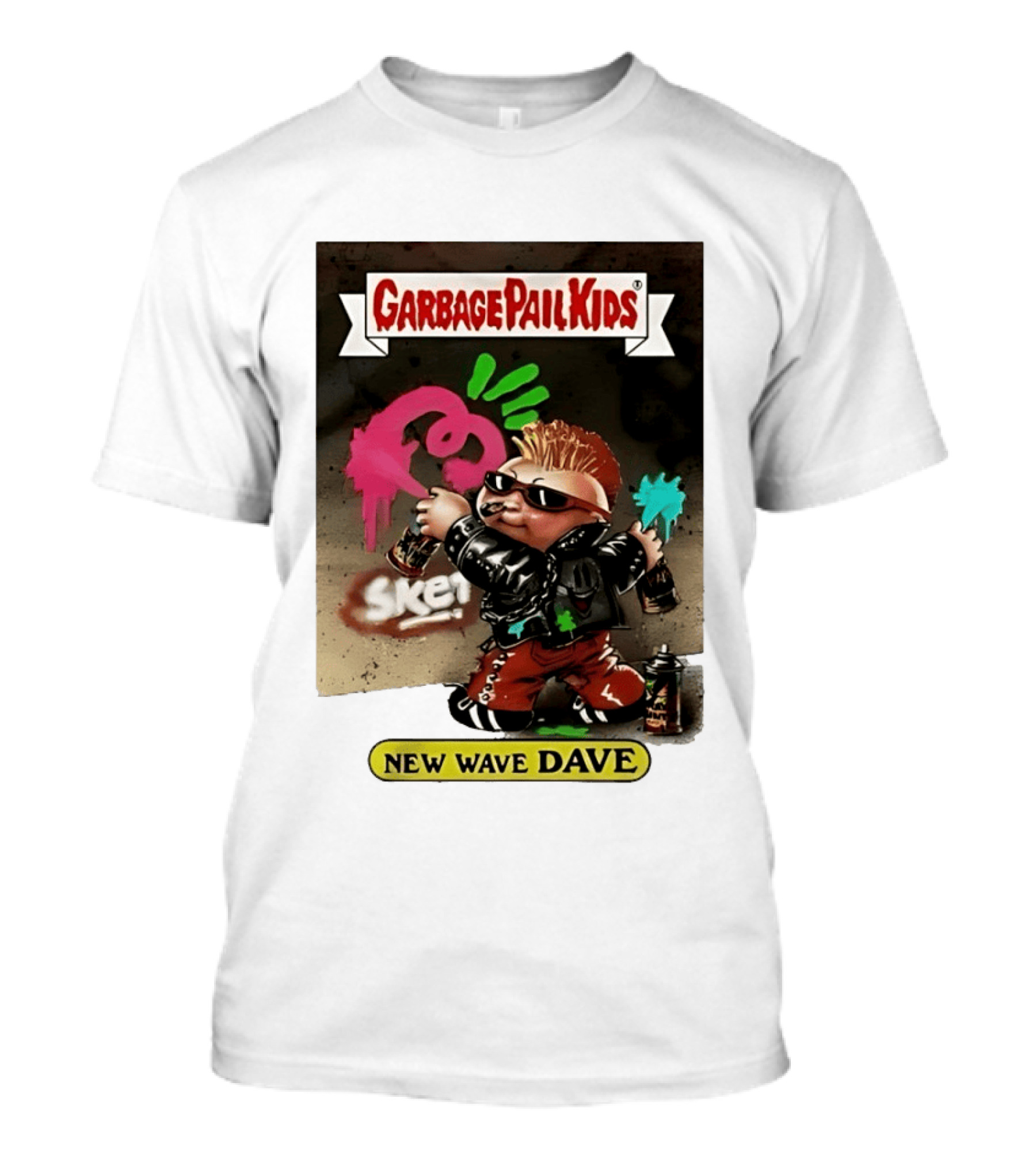 New Wave Dave Garbage Pail Topps T-Shirt