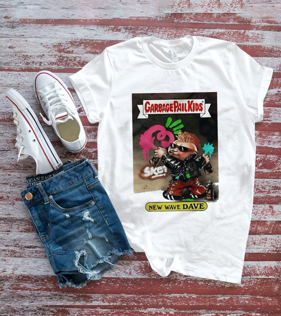 New Wave Dave Garbage Pail Topps T-Shirt