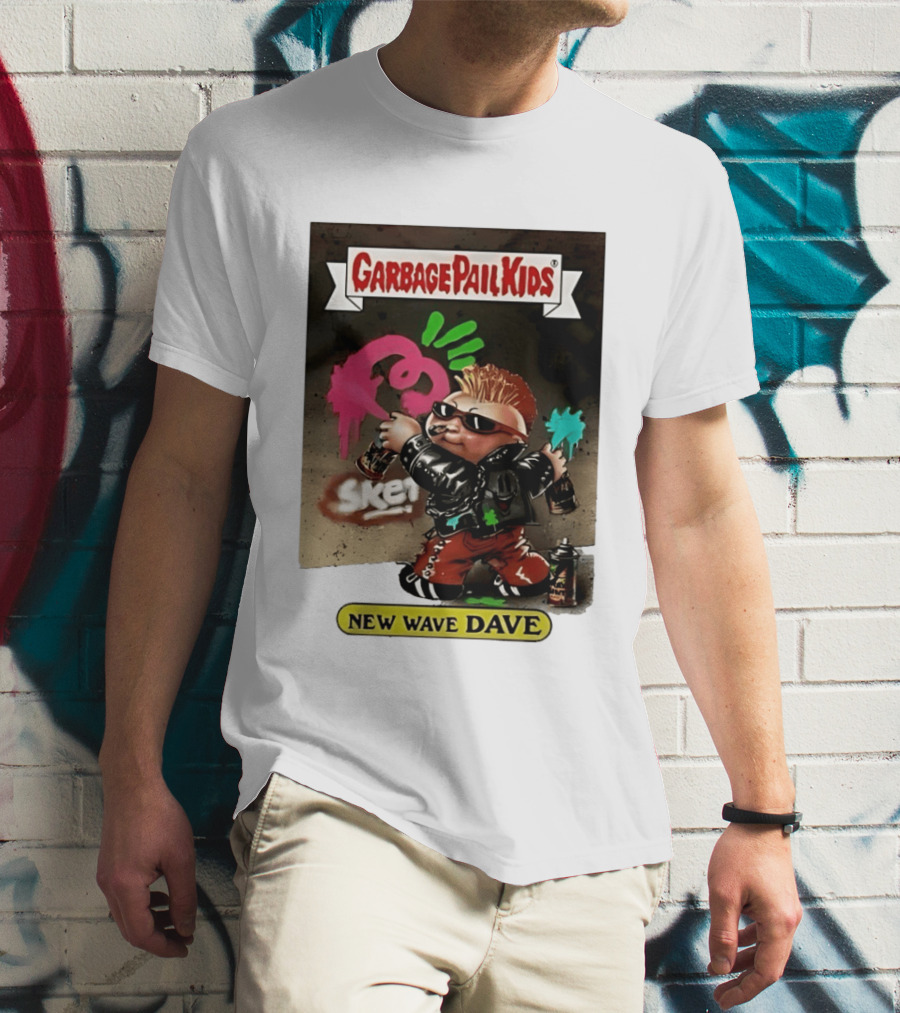 New Wave Dave Garbage Pail Topps T-Shirt