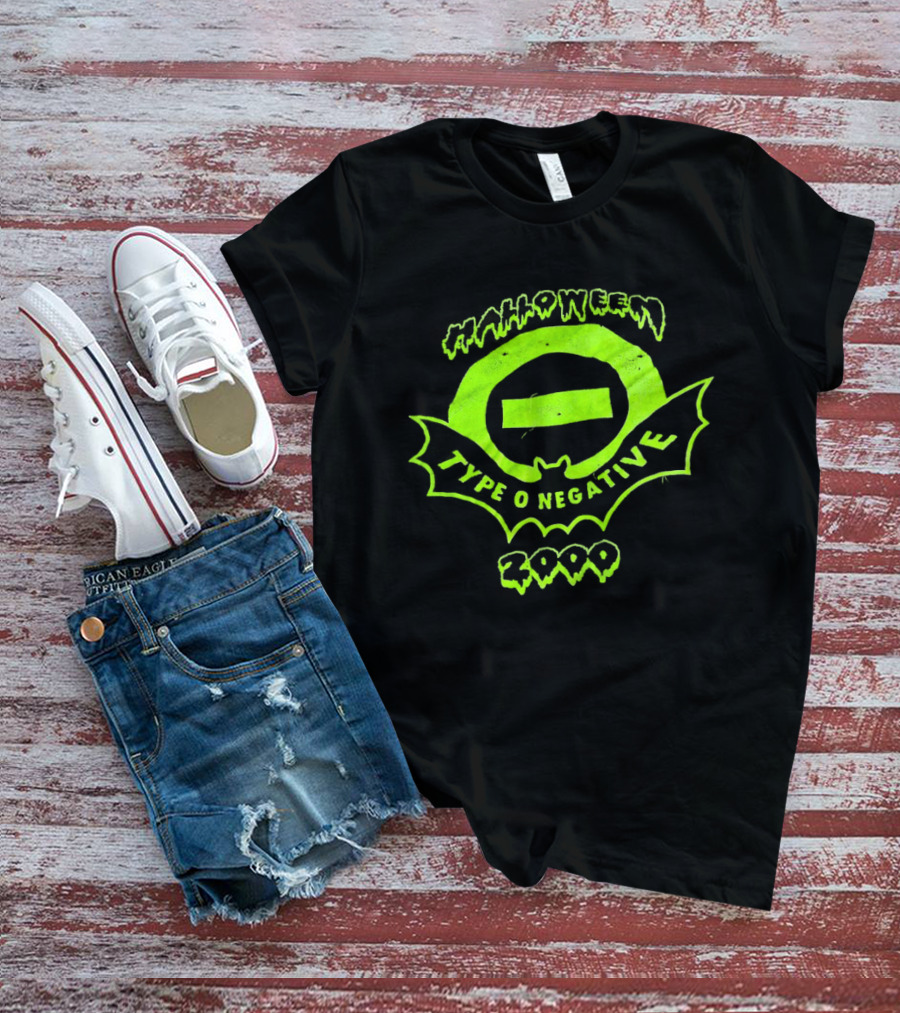 Halloween Type O Negative 2000 Gothic Metal Band T-Shirt