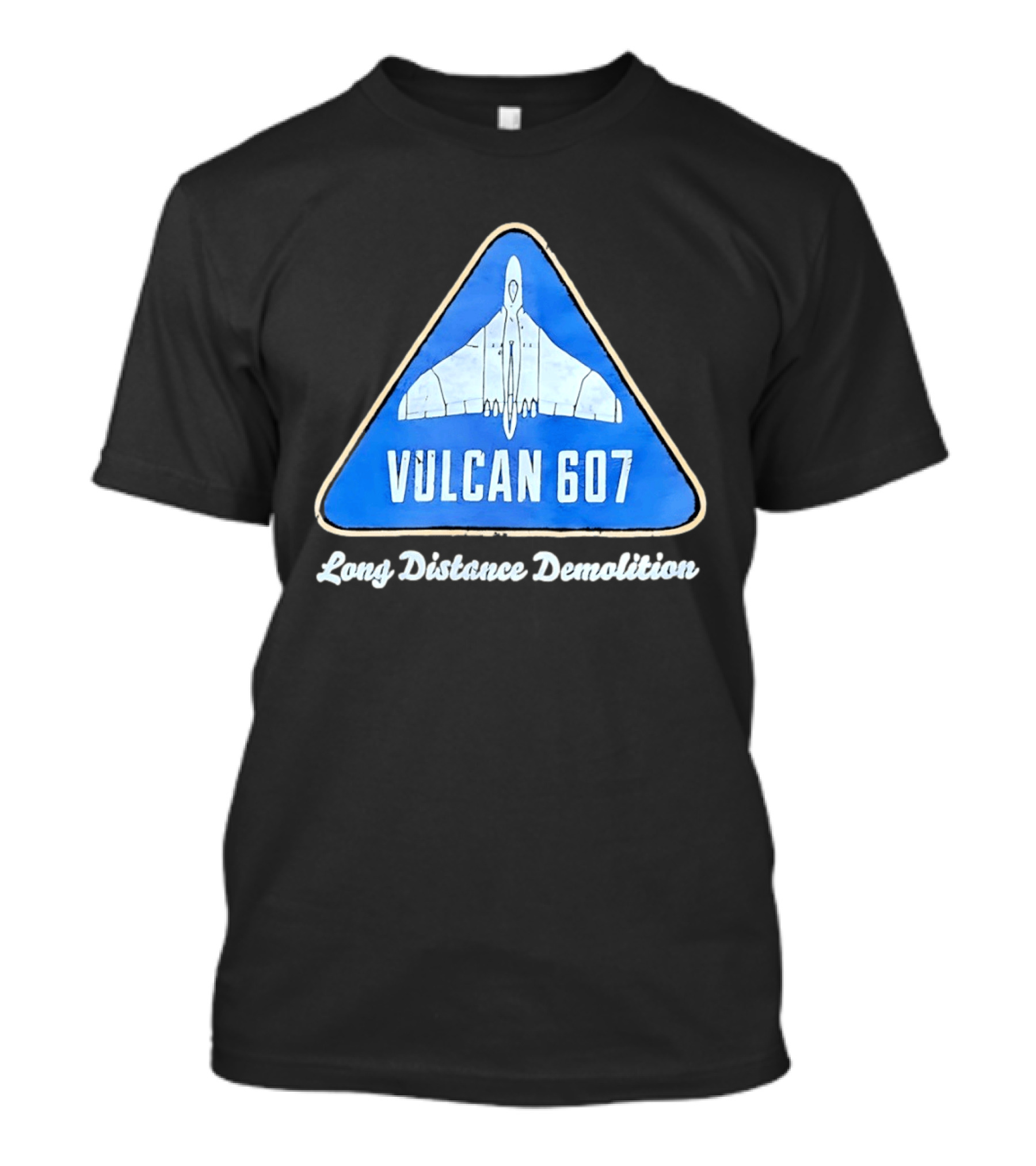 Vulcan 607 Long Distance Demolition Vintage Distressed T-Shirt