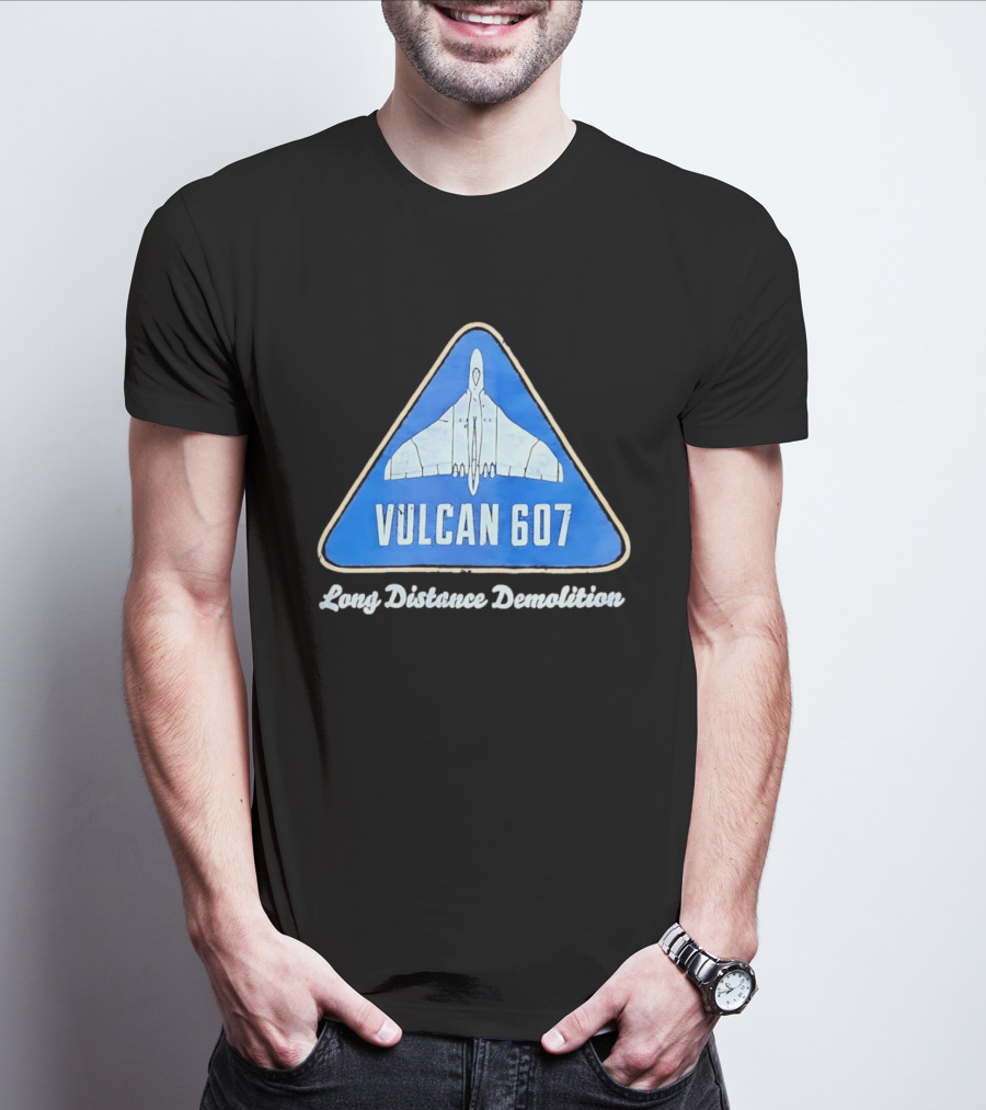 Vulcan 607 Long Distance Demolition Vintage Distressed T-Shirt